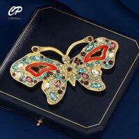 【YF】 Rhinestone Large Brooch Fashion Insect High-end Coat Corsage