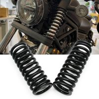 2 Pieces Motorcycle Front Fork Shock Absorber Protective Sleeve Damper Springs for Rebel CM500 CM300