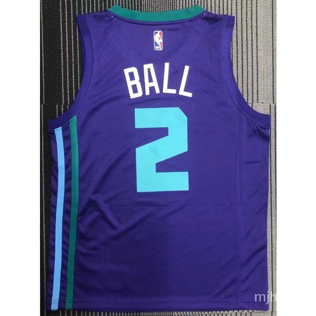 ขายดี-เสื้อกีฬาบาสเก็ตบอล-ลายโลโก้-nba-charlotte-hornets-2-สีม่วง-4-แบบ-2021