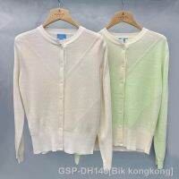Lanvinblanc1ชุดกอล์ฟผู้หญิงเกาหลีฤดูใบไม้ร่วงมาคารอนสีอบอุ่นร่างกายเพรียวบางสีด้านบนจับคู่เสื้อคาร์ดิแกนแบบถักความสุข Callaway1 Foottleist Honew Honew
