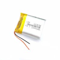 NEW high quality103035 สองสาย 2S 3.7V 1000mAh แบตเตอรี่กำลังขยาย โพลิเมอร์สำหรับปั๊มความงาม