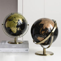 Earth Model Luxury Home Decoration Accessories Indoor Figurine Living Room Ornaments Office Desk Decor Christmas Decorative Gift