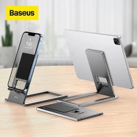 ฐานตั้งโต๊ะโลหะแบบพับได้ Baseus สำหรับแผ่น Tablet Pro ขาตตั้งเดสก์ท็อป