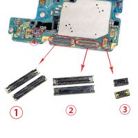 2 ชิ้น / ล็อต LCD FPC ปลั๊กเมนบอร์ด PCB Connector เมนบอร์ด flex connector USB board ปลั๊กแบตเตอรี่สําหรับ Samsung Galaxy S20 + plus G986