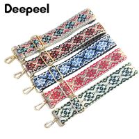 Deepeel 5cm Wide Bag Shoulder Strap 80-130cm Adjustable Embroidered Women 39;s Accessories Replacement Crossbody Belt Handle