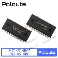 10PCS New MC14514BCP MC14514B DIP-24 HD14514BP