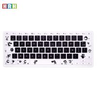 HRH Painted design French Silicone Keyboard Cover laptop skin Custom Protector for Macbook Air 11.6 quot; A1465 A1370 EU Version