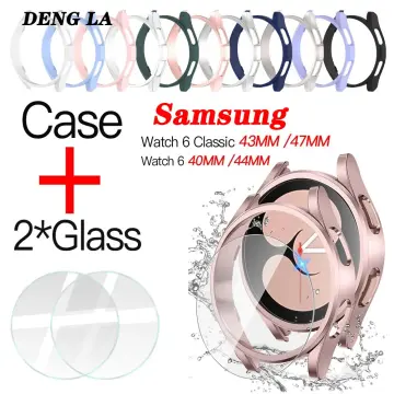 Buy Samsung Galaxy Watch 6 40mm Clear Case Screen Protector Online