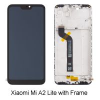 พรีเมี่ยมแอลซีดี M1805D1SG เหมาะสำหรับจอแสดงผล Xiaomi Mi A2 Lite พร้อมอะไหล่เทปกาวหน้าจอสัมผัสเหมาะสำหรับการแสดง Xiaomi Redmi 6 Pro