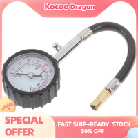 Kocoo ยางมอเตอร์รถบรรทุกรถยนต์,0-100psi ตัวทดสอบมิเตอร์หน้าปัดเครื่องวัดความดันลม