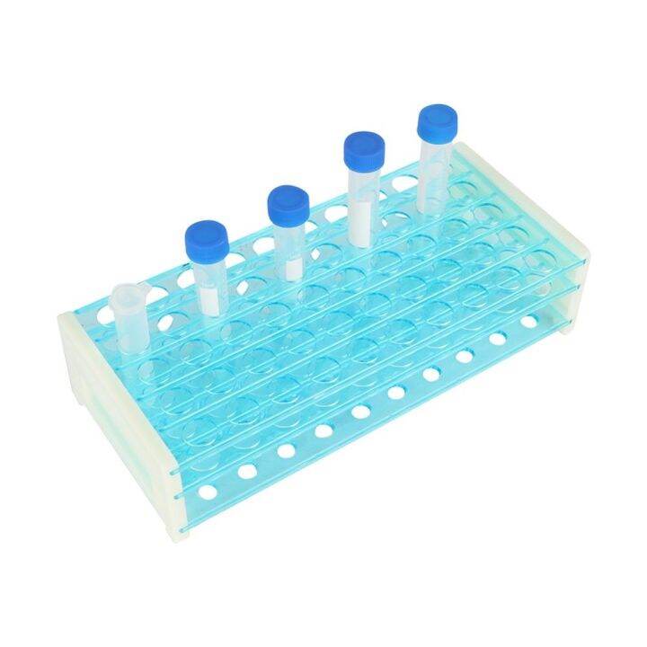 cw-๑-plastic-test-tube-bracket-rack-for-16mm-tubes-50-hole-positions-three-holder-1-pc