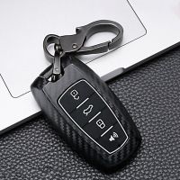 ABS Carbon Fibe รถ Remote Key สำหรับกำแพง Haval/Hover H6 H7 H4 H9 F5 F7 H2S F7X อุปกรณ์คีย์พวงกุญแจ