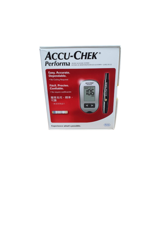 accu-chek-performa-meter-kit-เครื่อง-กระเป๋า