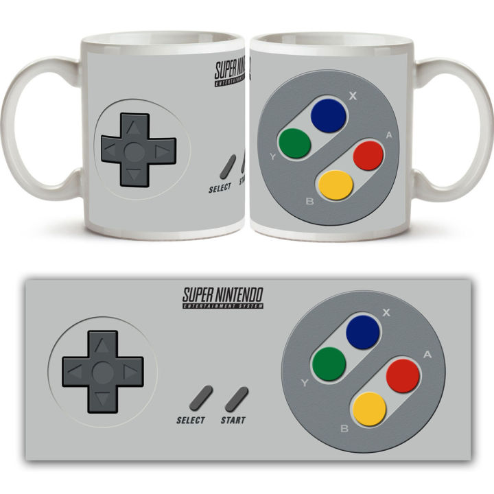 นินเทนโด-nes-controller-แก้วเซรามิค-retro-อาเขตชาแก้วกาแฟของขวัญใหม่