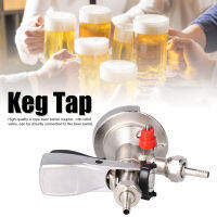 G5/8 A ประเภทสแตนเลสสตีลเบียร์ Keg Tap จำหน่าย Coupler พร้อมวาล์วบรรเทา Brewing อุปกรณ์เสริม