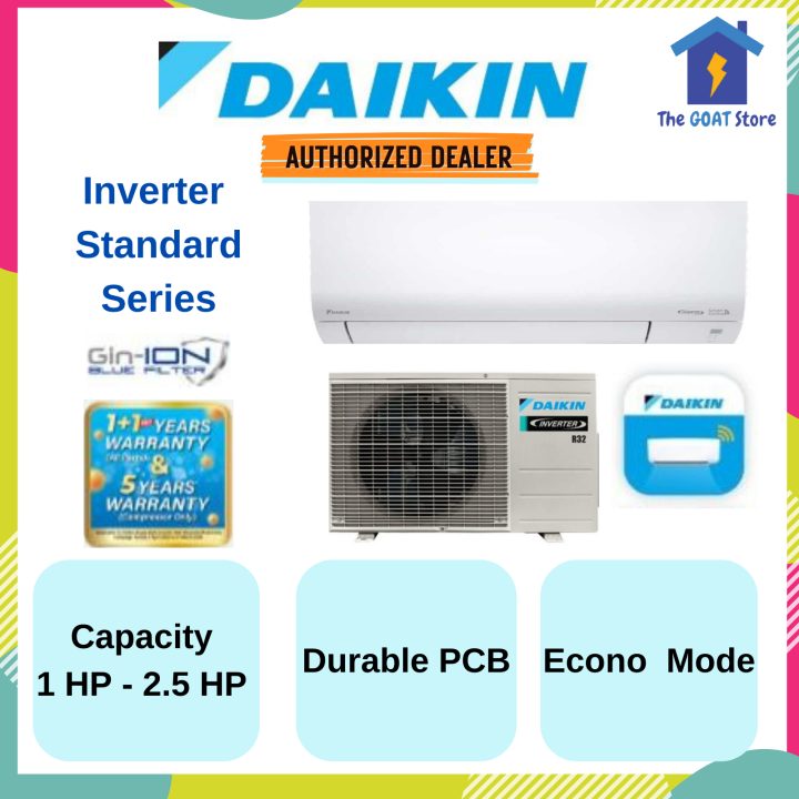 [Delivery in Klang Valley] Daikin Wall Mounted Air Conditioner Standard ...