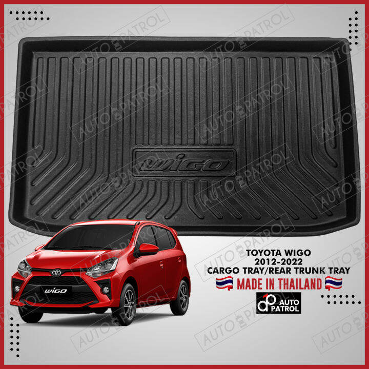 Toyota Wigo 20122022 v1 Rear Trunk Tray or Cargo Tray Lazada PH