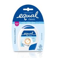 Equal Tablet classic อิควล ชนิดเม็ด สารให้ความหวานแทนน้ำตาล 100 เม็ด 1 ชิ้น