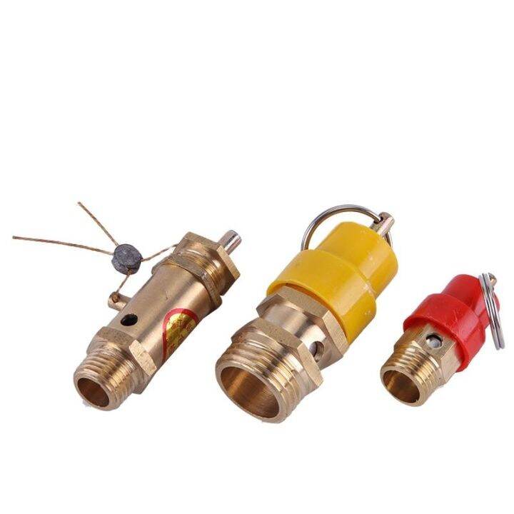 Air Compressor Safety Relief Valve Air Gas Pressure Release Regulator 1/8 quot; 1/4 39; 39; 3/8