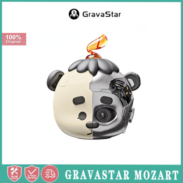 gravastar-mozart-ลำโพงบลูทูธไร้สายแบบพกพาลำโพงระบบใช้งานได้กับพีซีแผ่นรองและโทรศัพท์สำหรับการเดินทางกลางแจ้งลำโพงขนาดเล็กสำหรับใช้ในบ้าน