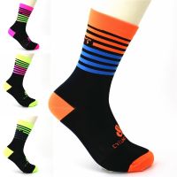 【Sock shop】โปรโมชั่นแห้งเร็วขี่จักรยานขี่จักรยานถุงเท้ากีฬาถุงเท้าบาสเกตบอลฟุตบอลถุงเท้าเดินป่าวิ่งถุงเท้าสำหรับผู้ชาย39-45