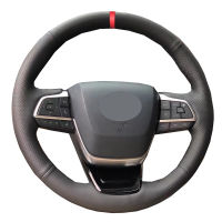 Hand Sewing Car Steering Wheel Cover Volant For Toyota Sienna 2021 2022 Highlander 2020-2022 Highlander hybrid 2020 2021 2022