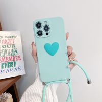 Crossbody สายไฟสำหรับ OPPO ค้นหา X3 Lite Reno 5 6 7 Pro 4Z Realme 8 8i 9 A54สร้อยคอสายคล้องคอ Liquid ซิลิโคน Cover2023