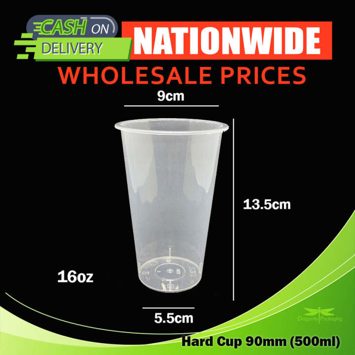 Buy PP Clear Hard Cup - 16OZ, 500 Pcs.