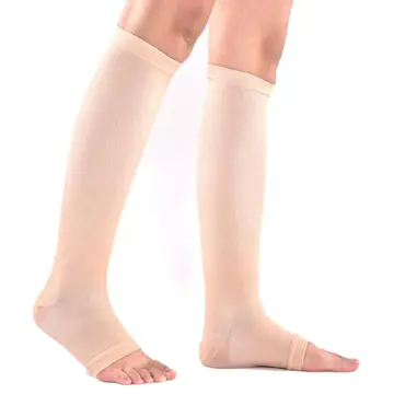 Mens Womens (S-XXL) Anti-Fatigue Compression Socks Varicose Vein Knee  Stockings