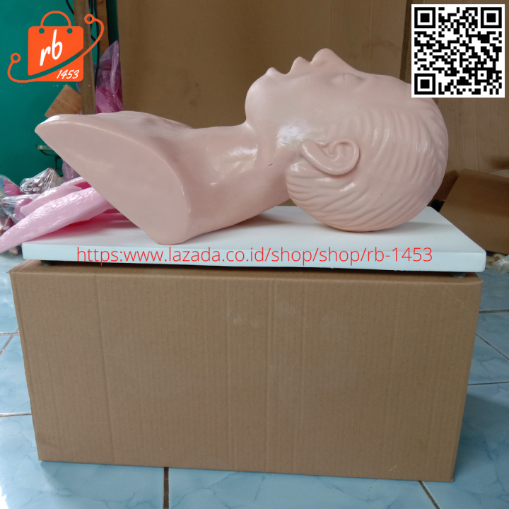 Phantom Manikin Manekin Alat Peraga Ett Intubasi Air Way Model Lokal