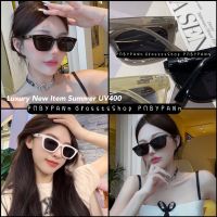 รุ่นDro380 item GM-HUR-01 มีโลโก้2023 แว่นตาเวอร์ชั่นเกาหลี Brand Luxury Sunglasses ป้องกันแสงUv400 แว่นกันแดด