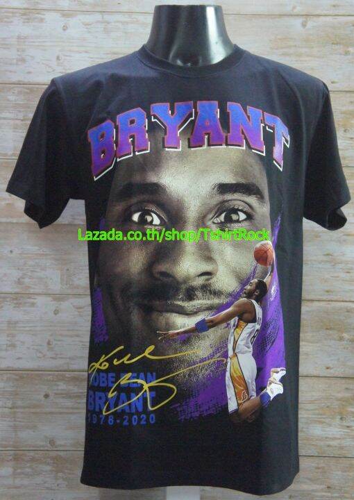 เสื้อวง-kobe-bryant-โคบี-ไบรอันต์-ไซส์ยุโรป-เสื้อยืดวงดนตรีร็อค-เสื้อร็อค-tdo7154-เสื้อวงดนตรี90