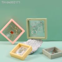 ❆ Dustproof Storage Film Box Jewelry box Necklace jewelry box transparent pe suspension box