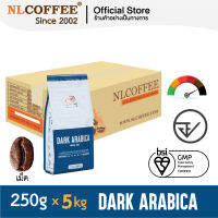 เมล็ดกาแฟคั่ว Dark Arabica by NLCOFFEE (250กรัม 20แพ็ค) กาแฟ อาราบิก้า100%