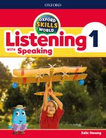 หนังสือ Oxford Skills World Listening with Speaking 1 : Student Book (P)