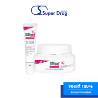 Sebamed Anti-Ageing Q10 Protection Cream 50 ml ครีมลดเลือนริ้วรอย แถม  Q10 Lifting Eye Cream 15 ml แถมบำรุงรอบดวงตา