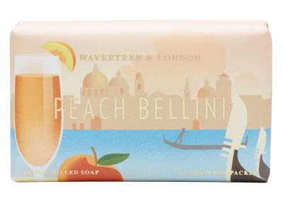 Wavertree & London Luxury Soap - Peach Bellini สบู่ออร์แกนิค (พีช เบลลินี่ คอกเทล) (200g)