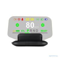 ความละเอียดสูง HUD รถหัวขึ้นแสดง O Verspeed ปลุก S Peedometer GPS HUD มาตรวัดดิจิตอลอัตโนมัติความเมื่อยล้าขับรถเตือน