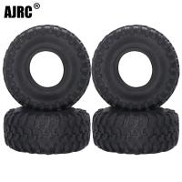 AJRC ยาง130*55มม. รถ RC 2.2ล้อยาง Ruer สำหรับ1:10รถไต่หินรถไต่หิน Axial SCX10 RR10 Wraith Wangler 2.2 Wheel 4ชิ้น