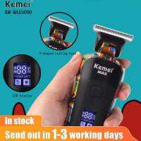 Kemei หวีจำกัดปัตตาเลี่ยน KM-5090ของแท้6ชิ้น/เซ็ต,เปลี่ยนขนาดที่ยึดจัดวางใช้ตัดผม1/2/3/6/9/12มม.