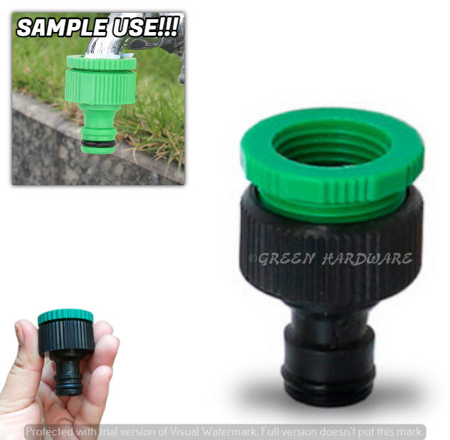 1PCS 1/2 3/4 Inch Female Thread Garden Hose Connector Adapter Quick ...