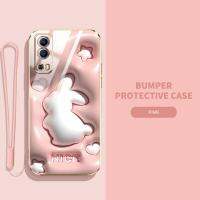 เคสโทรศัพท์สำหรับ Vivo Y72 Y52 Y52S Y55S Y76 Y76S Y55 Y74S Y53S 5กรัม T1x Z5X IQOO Z3 5กรัมลายสุนัข Pacha ฝาครอบด้านหลังกันกระแทกป้องกันรอยขีดข่วนเคสกันตกส่งสายคล้อง