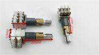 ประเภท12 Double-Double Potentiometer ปรับได้ B50K ความยาว28มม. ดอกไม้ B50K รูเท้ารูยึด9MM