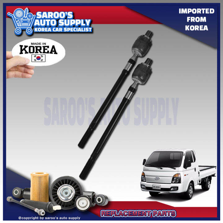 Inner Ball Joint / Rack End Set For Hyundai H100 (0421) , Made In Korea, Replacement , Brand