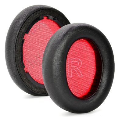 【jw】☌◊  Ear Cushion Foam Cover Soft for Soundcore Q10 / Bluetooth Headphones (Red)
