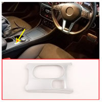 Right Hand Drive Car Cup Holder Cover Trim For Benz CLA GLA A Class C117 W176 X156 2012-2019 ABS Chrome Accessoires RHD