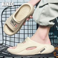 KINEO รองเท้าแตะสำหรับทุกเพศแพลตฟอร์มกันลื่นสำหรับผู้ชายผู้หญิง,รองเท้าแตะชายหาดกลางแจ้งรองเท้าแตะในบ้าน35-46 EVA ขนาดพลัสรองเท้าลำลอง