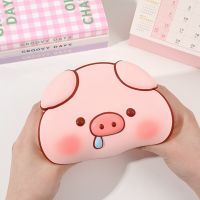 Cartoon Kawaii Pink Pig Pig Cake PU Slow Rebound Toys Creative Ins Cute Pink Cake Pig Pinch Music Fidget Toy Decompression Toys