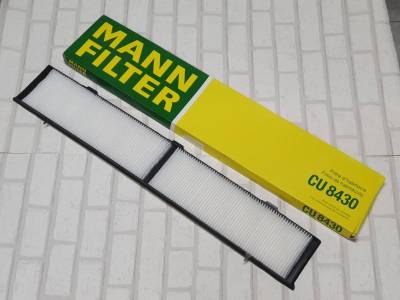 กรองแอร์   BMW  Series 3  E90 ( 2004 - 2011 )  ทุกรุ่น  Cabin Air filter Mann CU8430 / CU 8430 SSS