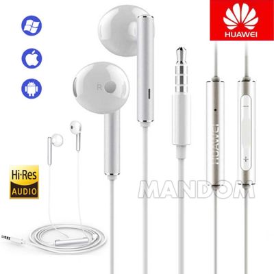 [Buy 1 Free 1]Huawei Honor Earphone Metal Earpiece with Mic Volume Control for P9 Lite P10 Plus Mate 7 8 9 5X 6X V9 SAMSUNG LG